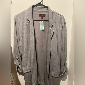 Johnston & Murphy Melange Knit Blazer // Size US S